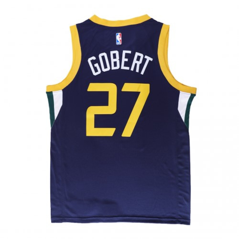 Men's Utah Jazz Rudy Gobert #27 Navy Swingman Jersey - Icon Edition-Pro Kit Vault | Brand New 26/27 Sports Jerseys